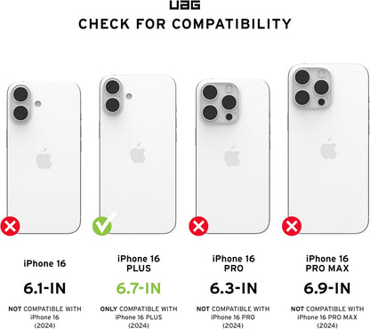 iPhone 16 Plus UAG Pathfinder MagSafe Case - Black