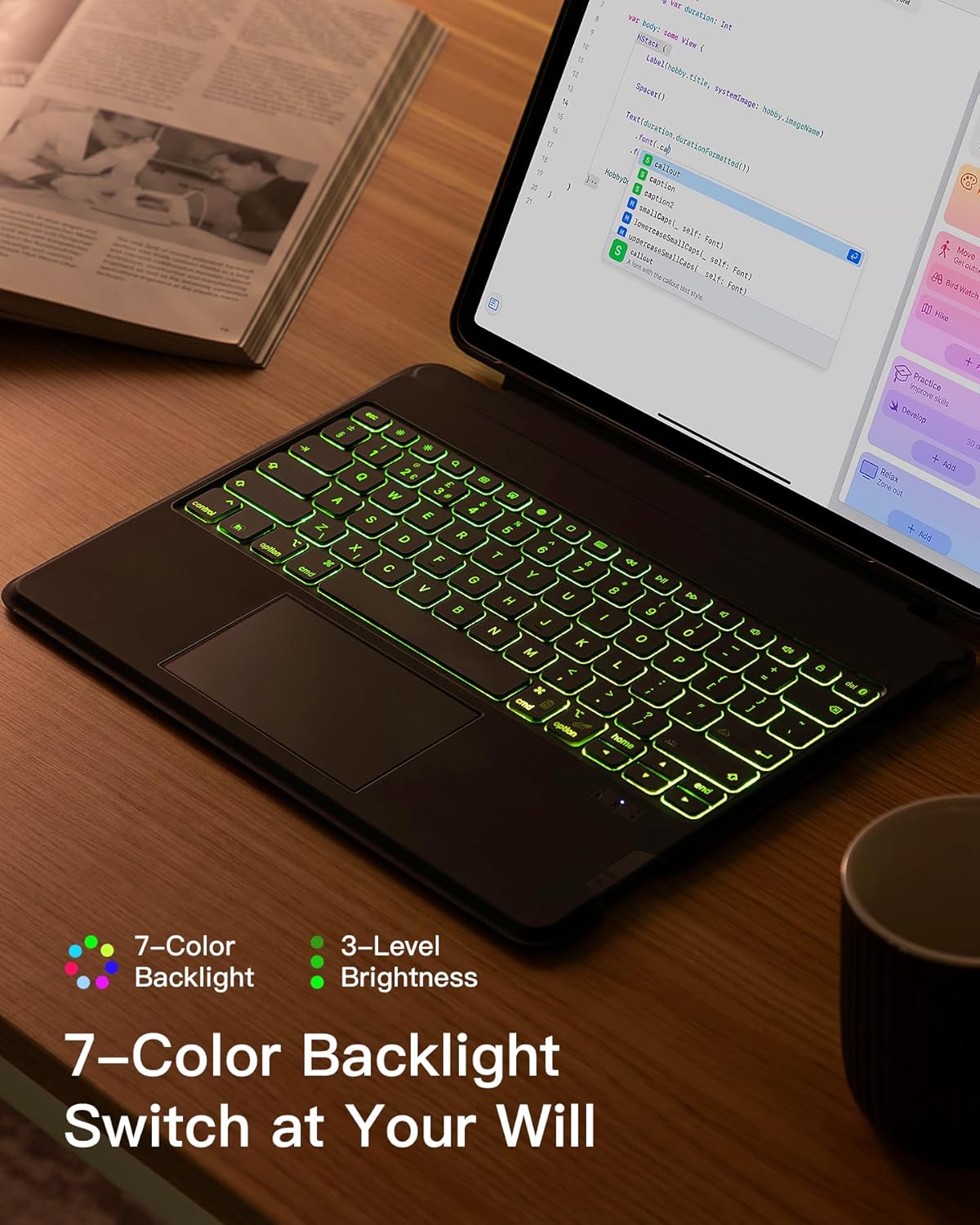 Inateck - Ipad Air 13 M3 Keyboard Case
