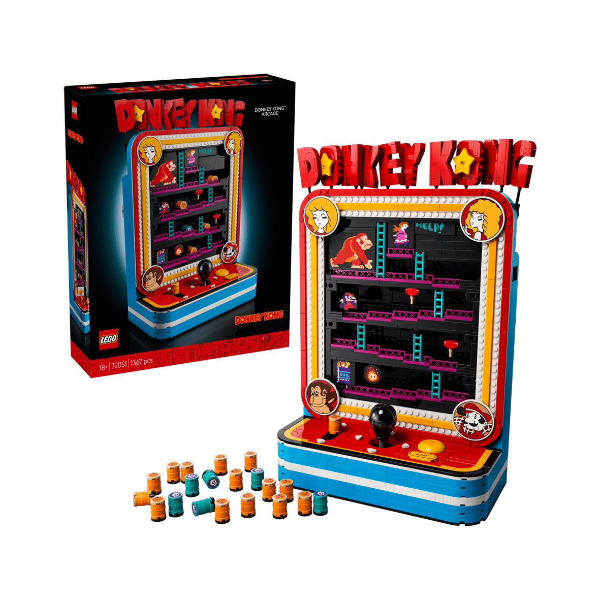 LEGO Super Mario - Donkey Kong Arcade (72051)