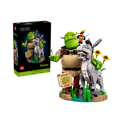 LEGO Icons - Shrek, Donkey & Puss in Boots (72423)