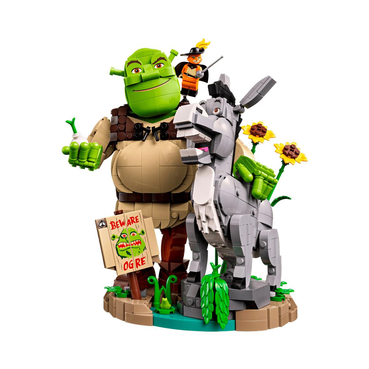 LEGO Icons - Shrek, Donkey & Puss in Boots (72423)
