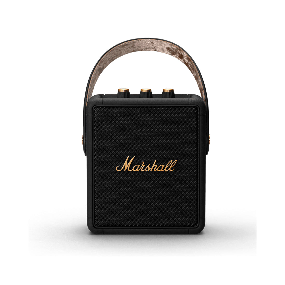 Marshall - Stockwell II - Portable Bluetooth Speaker - Black and Brass