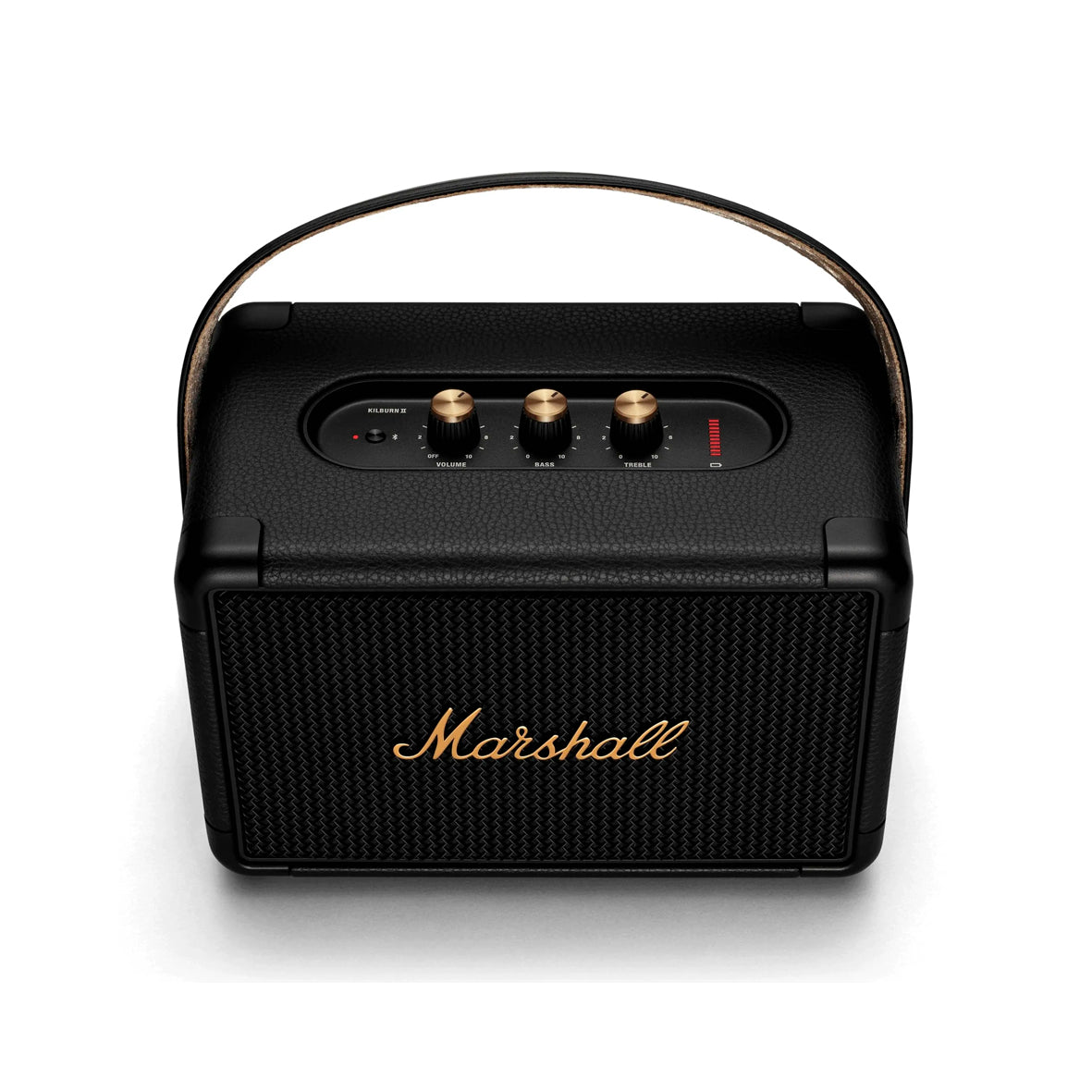 Marshall - Kilburn II - Portable Bluetooth Speaker - Black and Brass