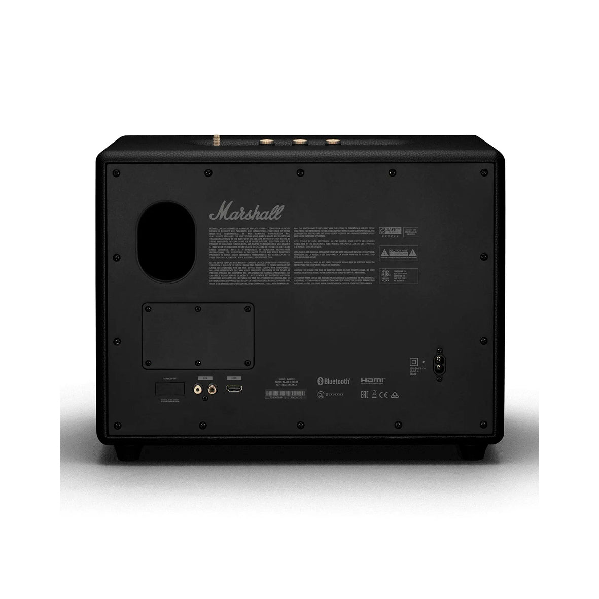 Marshall - Woburn III - Bluetooth Speaker - Black and Brass