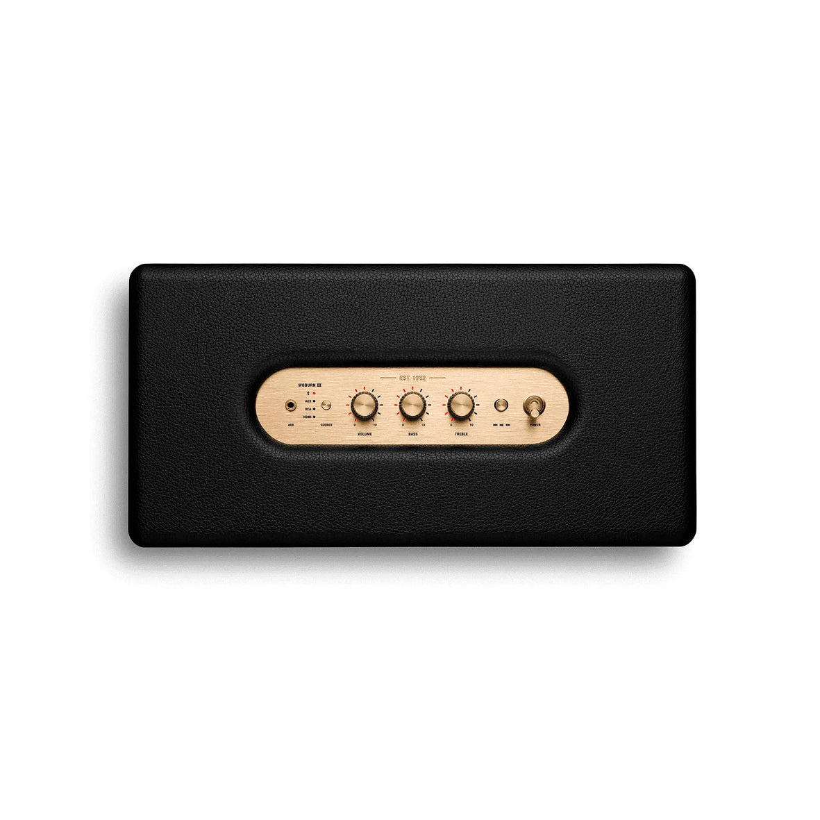 Marshall - Woburn III - Bluetooth Speaker - Black and Brass