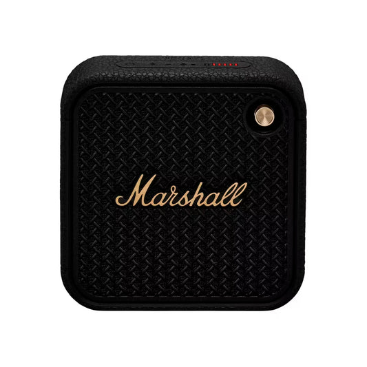 Marshall - Willem II - Portable Bluetooth Speaker - Black and Brass