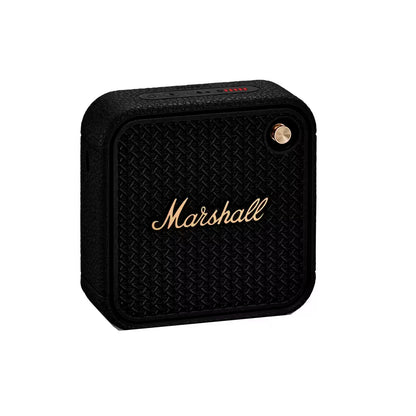 Marshall - Willem II - Portable Bluetooth Speaker - Black and Brass