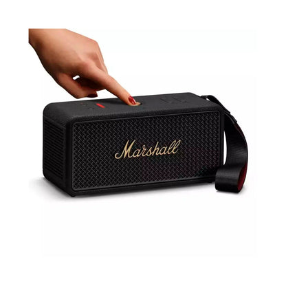 Marshall - Middleton II - Portable Bluetooth Speaker - Black and Brass