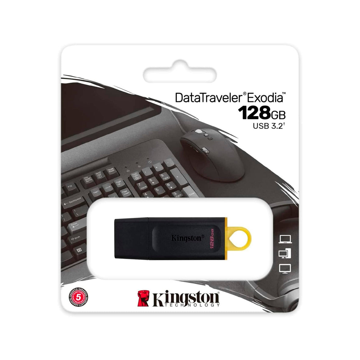 Kingston - DataTraveler Exodia 128GB USB 3.2