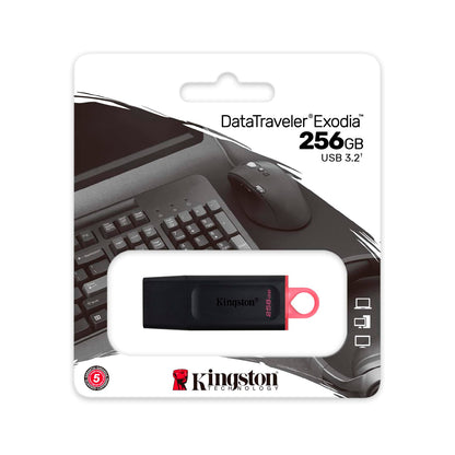 Kingston - DataTraveler Exodia 256GB USB 3.2