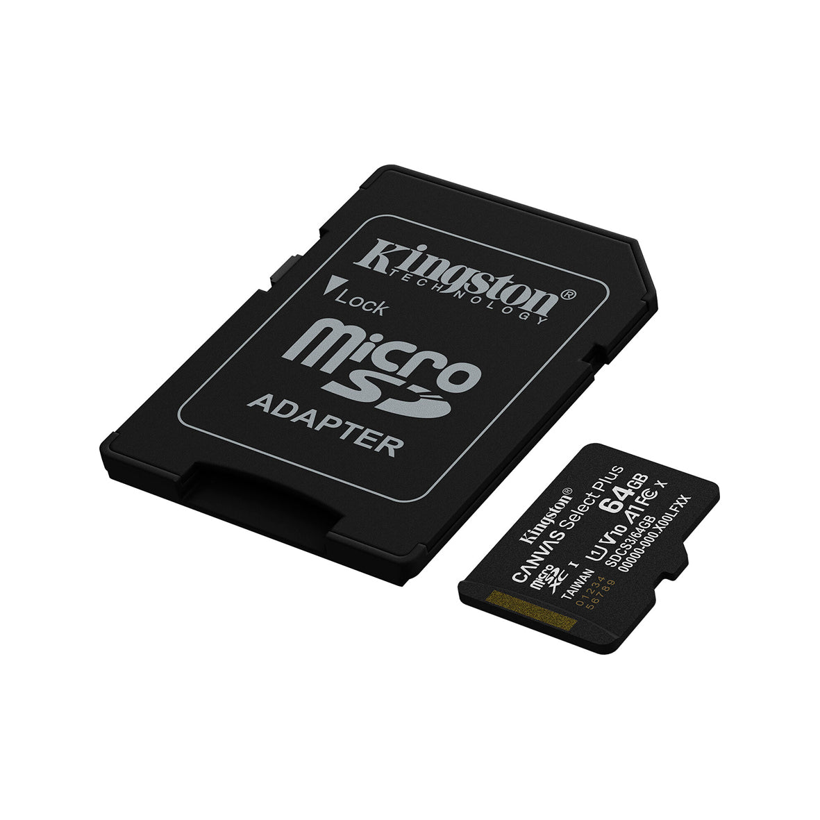 Kingston - Canvas Select Plus microSD Memory Card 64GB