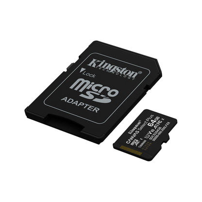 Kingston - Canvas Select Plus microSD Memory Card 64GB