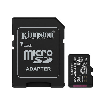 Kingston - Canvas Select Plus microSD Memory Card 128GB
