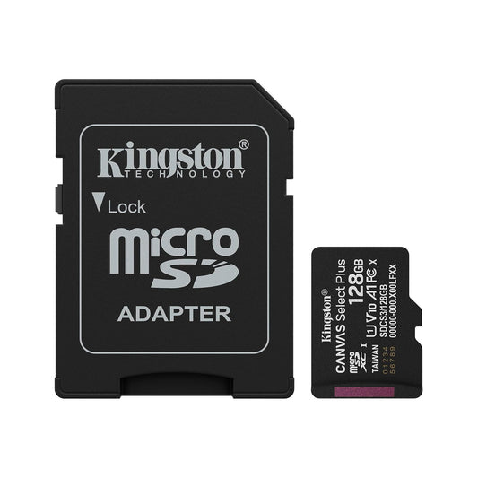 Kingston - Canvas Select Plus microSD Memory Card 128GB