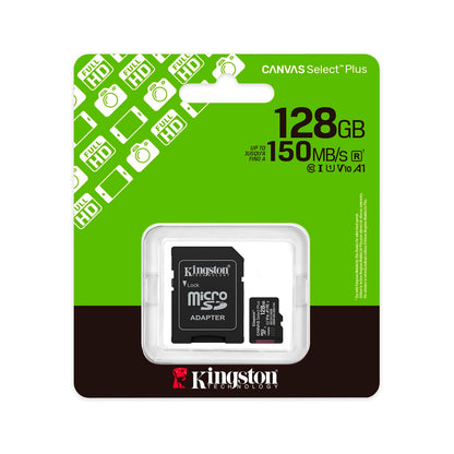Kingston - Canvas Select Plus microSD Memory Card 128GB