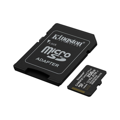 Kingston - Canvas Select Plus microSD Memory Card 256GB