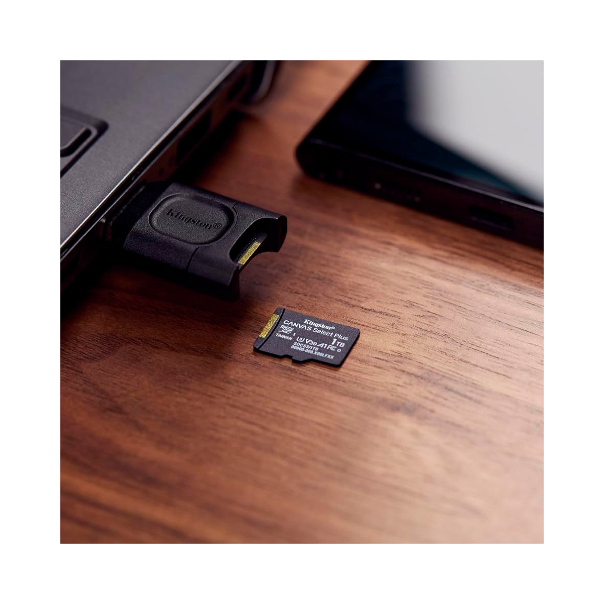 Kingston - Canvas Select Plus microSD Memory Card 256GB