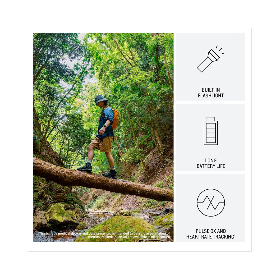 Garmin - Instinct 3 Alpine Rush