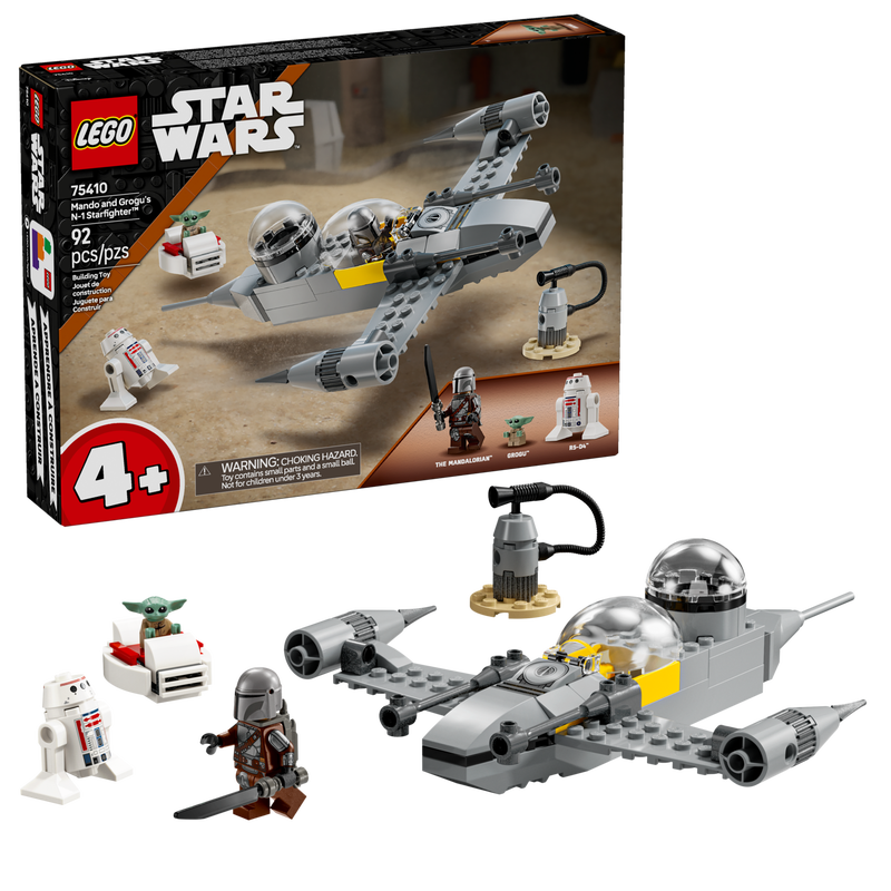 LEGO Star Wars - Mando and Grogu´s N-1 Starfighter (75410)