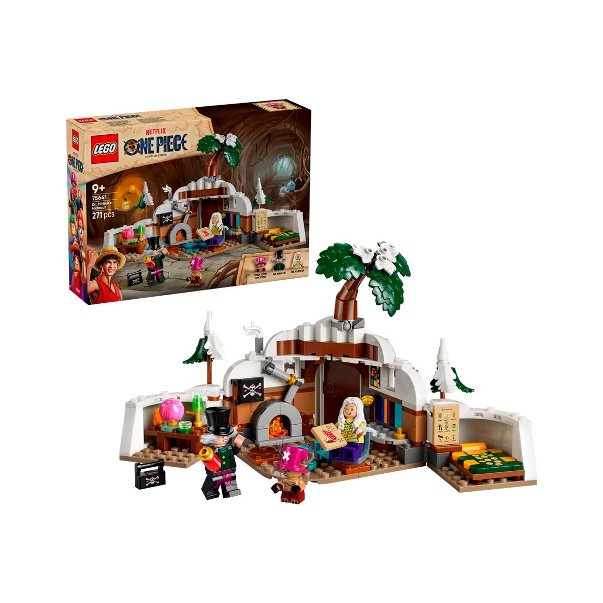 LEGO One Piece - Dr. Hiriluk's Hideout (75641)