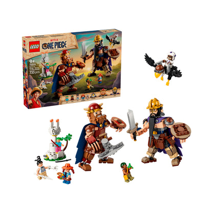 LEGO One Piece - Dorry VS. Brogy - Giants of Little Garden (75644)