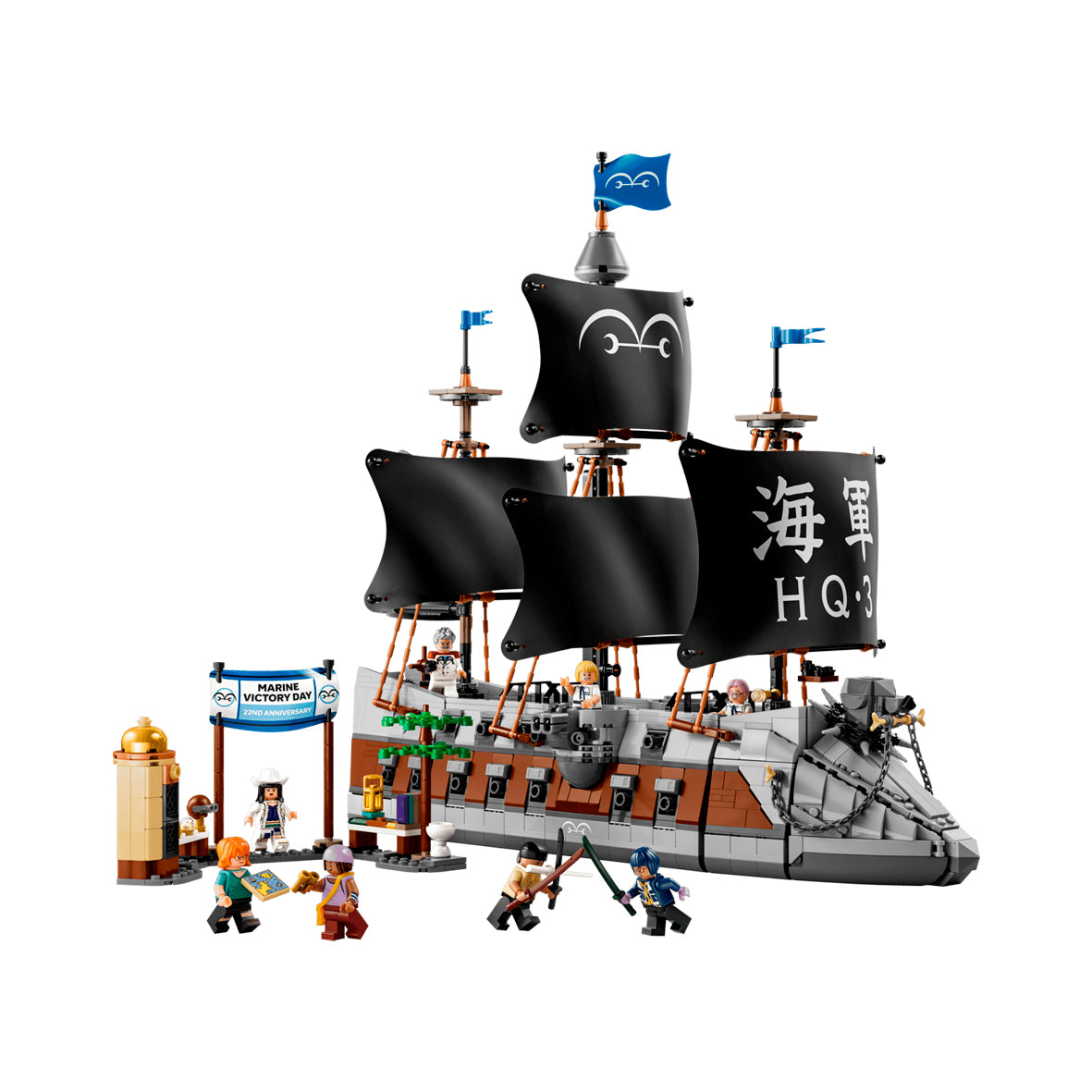 LEGO One Piece - Garp's Marine Battleship (75646)