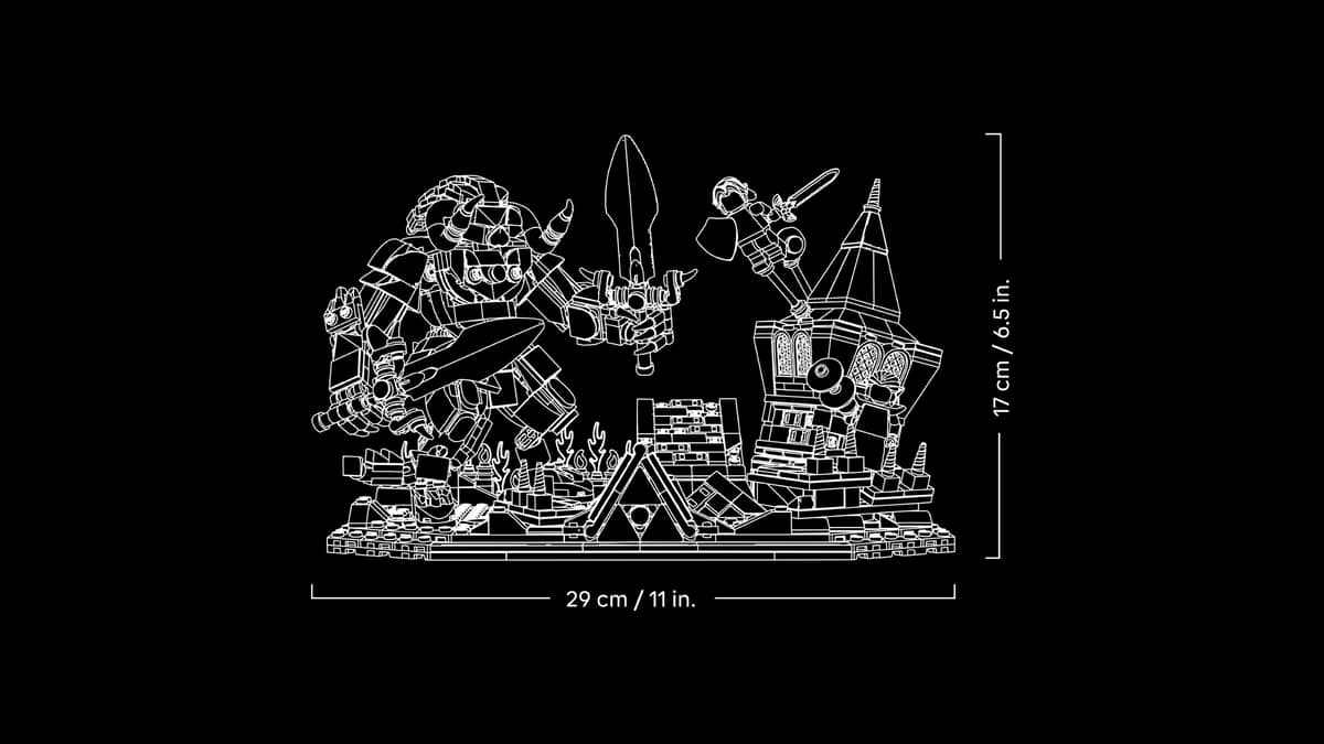 LEGO The Legend Of Zelda - The Final Battle Ocarina Of Time (77093)