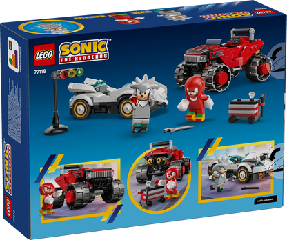 LEGO Sonic - Silver's Car VS Knuckles' Monster Truck (77118)