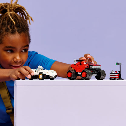 LEGO Sonic - Silver's Car VS Knuckles' Monster Truck (77118)
