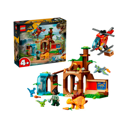 LEGO Jurassic World - Velociraptor, Stegosaurus & Pteranodon Rescue (77981)
