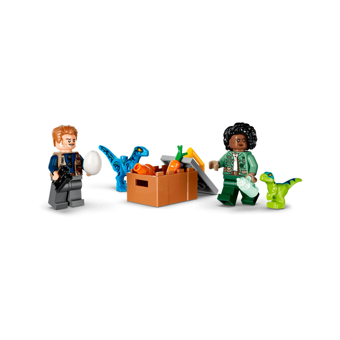 LEGO Jurassic World - Velociraptor, Stegosaurus & Pteranodon Rescue (77981)