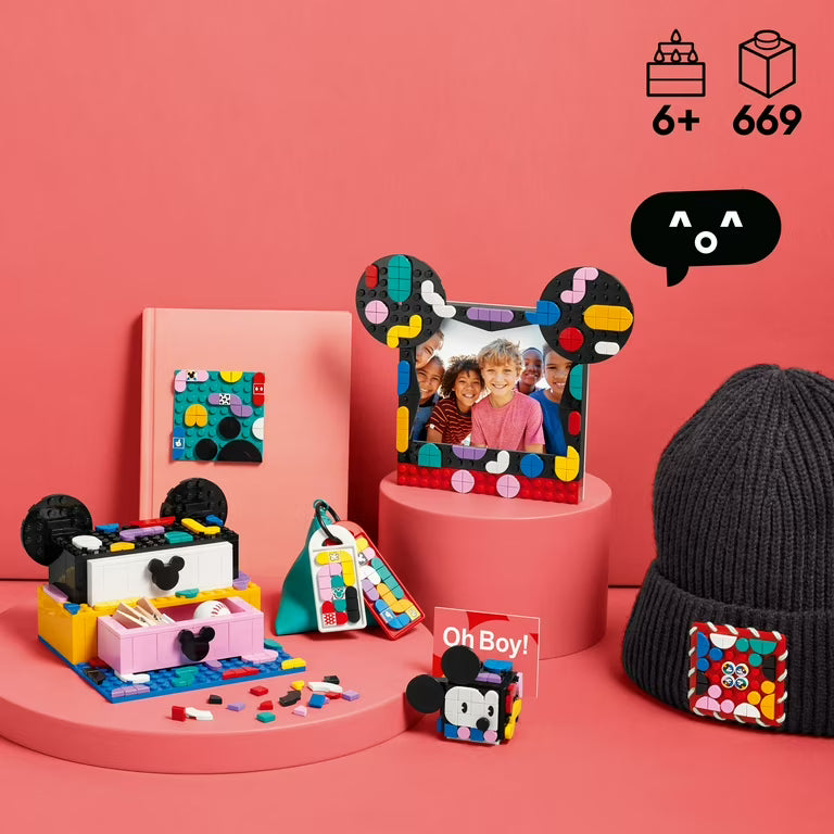 LEGO Disney - Dots - Mickey Mouse & Minnie Mouse Back-to-School Project Box (41964)