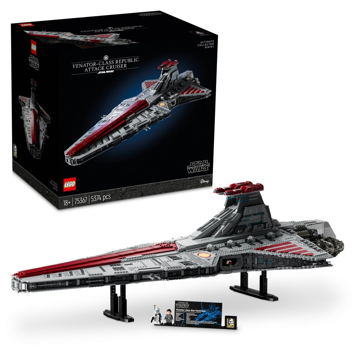 LEGO Star Wars - Venator Class Republic Attack Cruiser (75367)