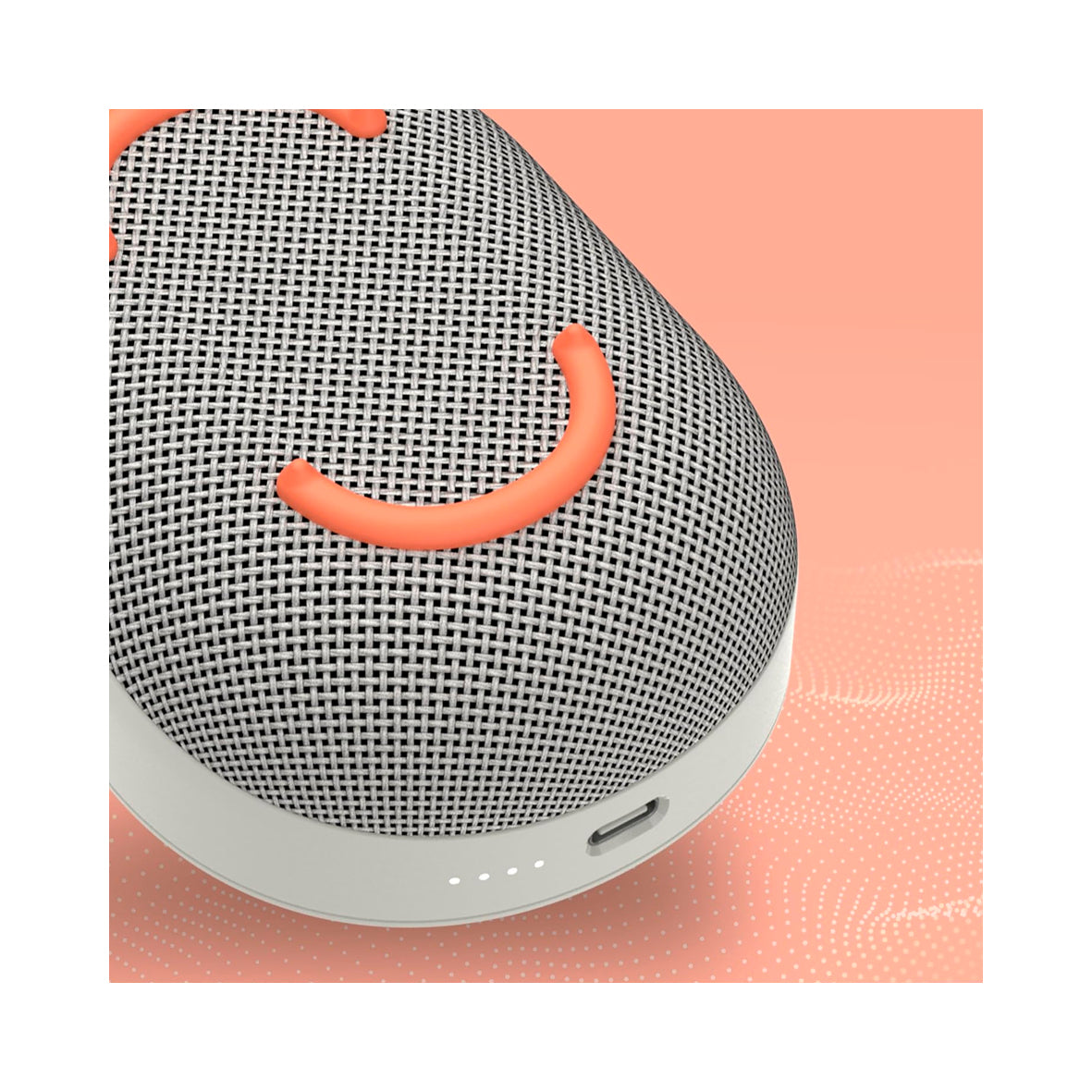 Skullcandy - Kilo - Wireless Bluetooth Speaker - Bone/Orange