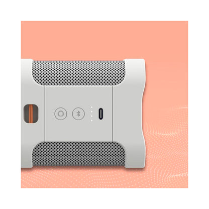Skullcandy - Terrain Mini - Wireless Bluetooth Speaker - Bone/Orange