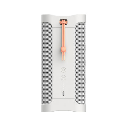 Skullcandy - Terrain XL - Wireless Bluetooth Speaker - Bone/Orange