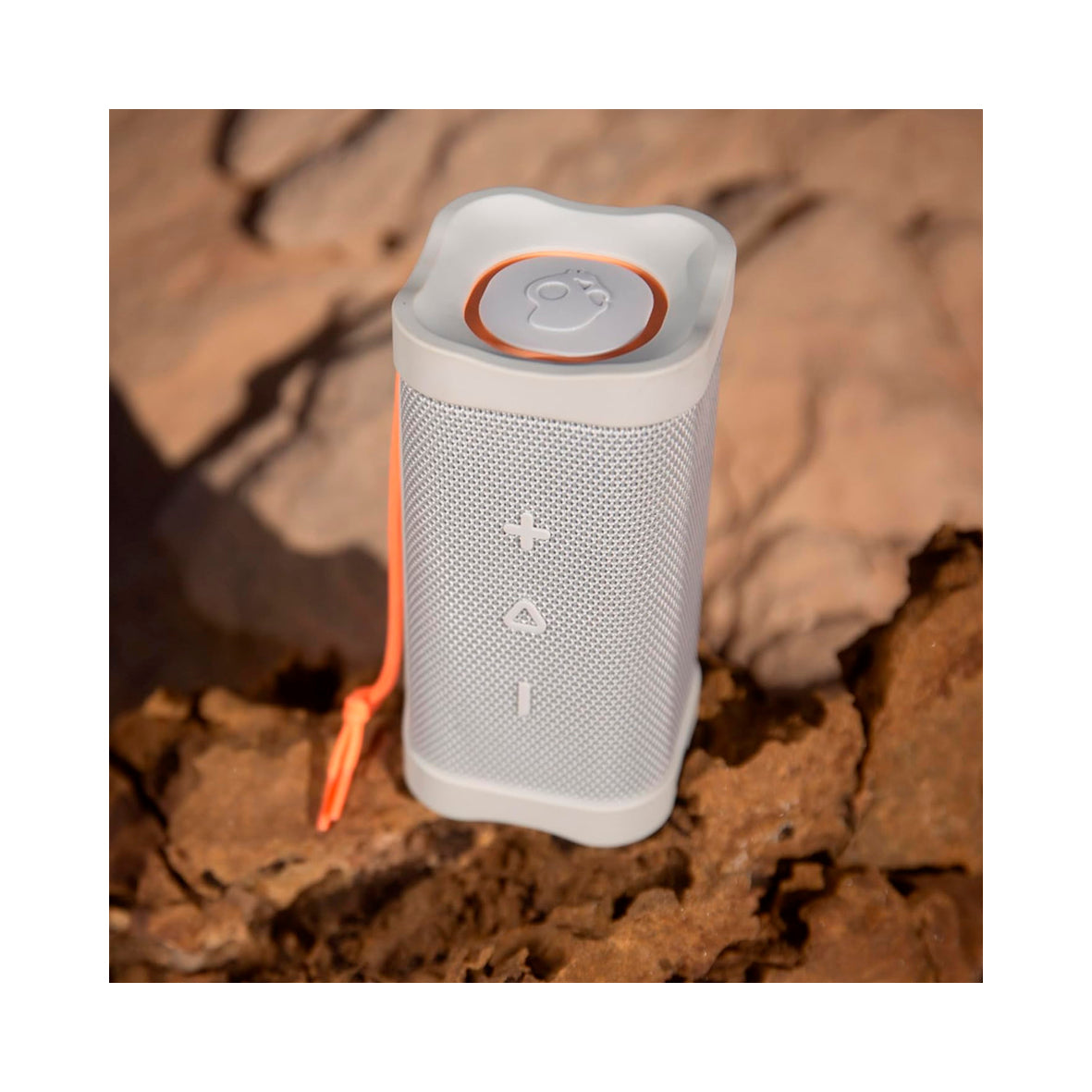 Skullcandy - Terrain XL - Wireless Bluetooth Speaker - Bone/Orange