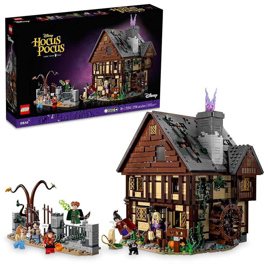 LEGO Ideas - Hocus Pocus - Sanderson Sisters’ Cottage (21341)
