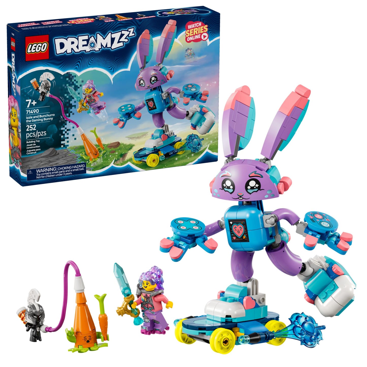 LEGO Dreamzzz - Izzie and Bunchurro The Gaming Bunny (71490)