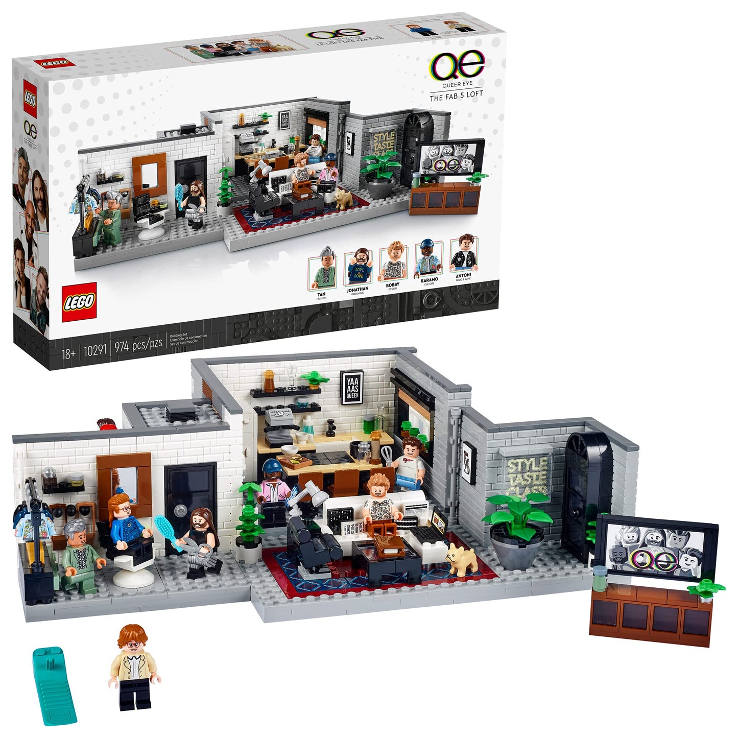 LEGO Icons - Queer Eye - The Fab 5 Loft (10291)