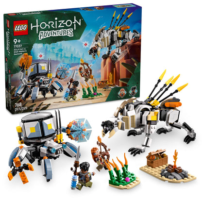 LEGO Horizon Adventures - Aloy & Varl vs. Shell-Walker & Sawtooth (77037)