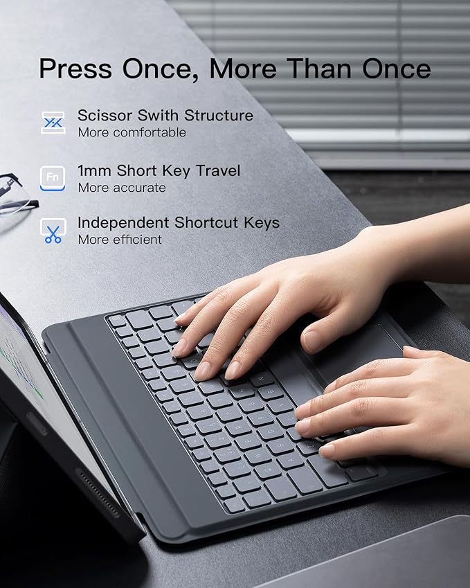 Inateck - Ipad Air 13 M3 Keyboard Case