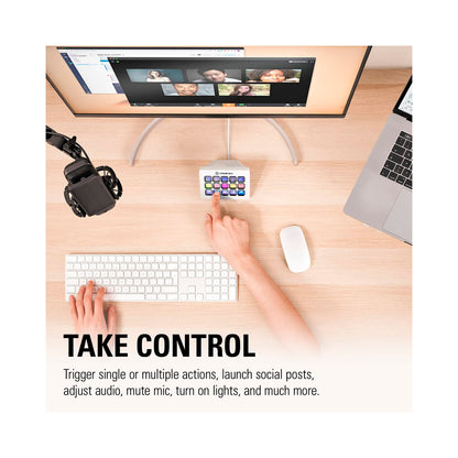 Elgato - Stream Deck MK.2 Studio Controller - White