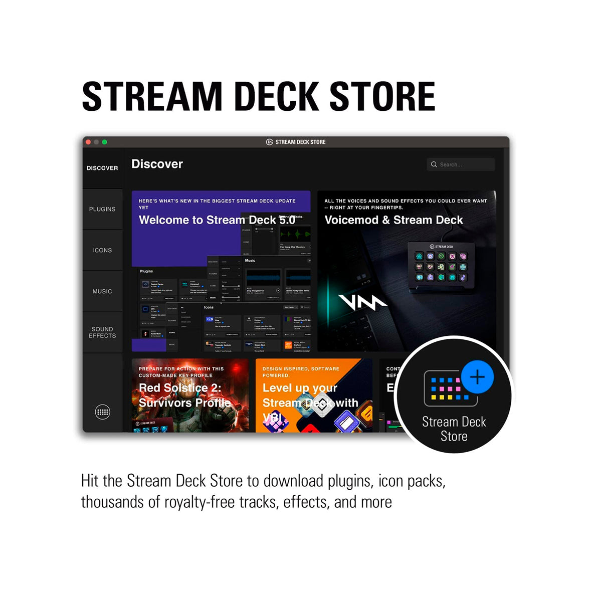 Elgato - Stream Deck MK.2 Studio Controller - White
