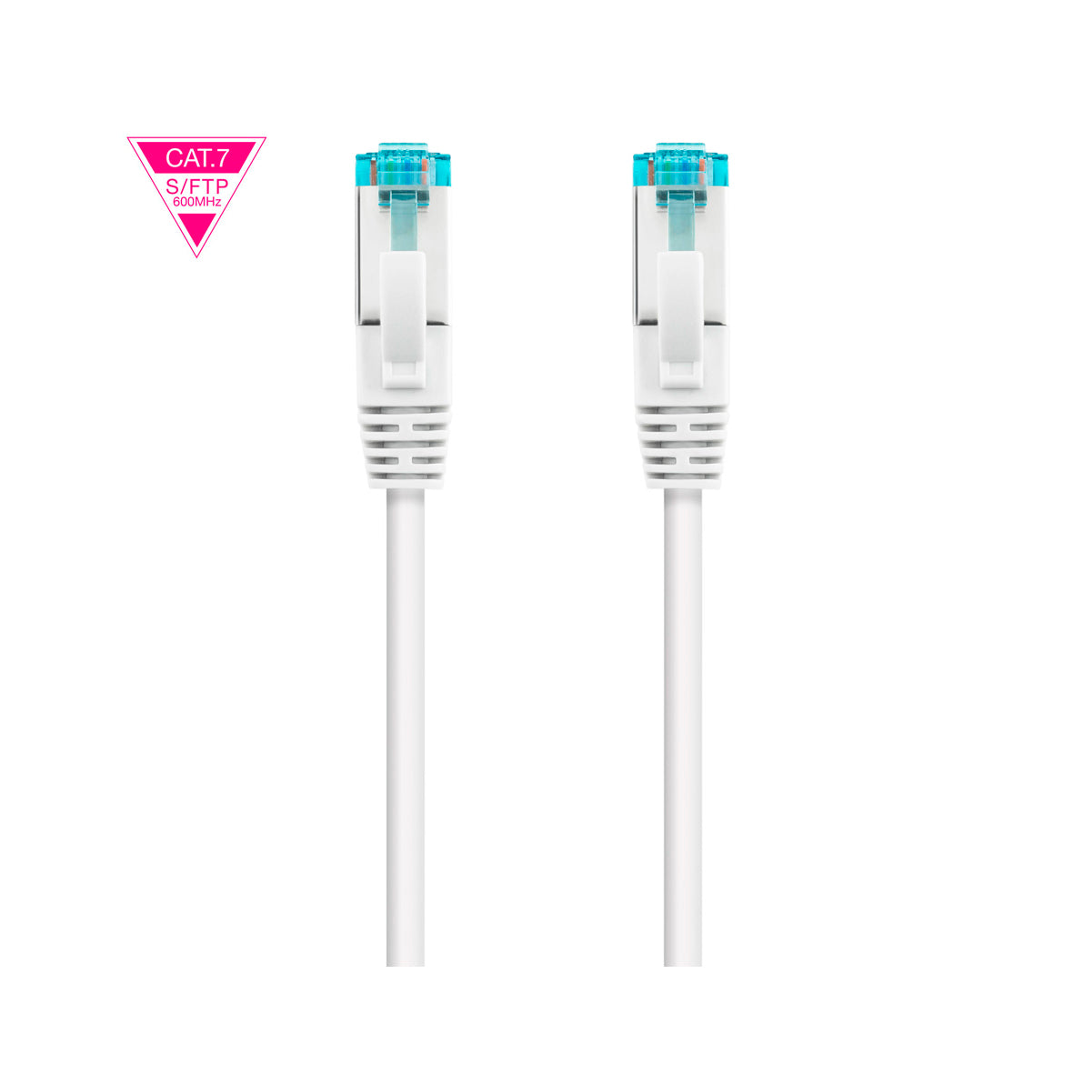 Nanocable - Network Cable RJ45 Cat7 - 0.25M White