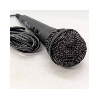 NGS - Singer Fire Wired Microphone for Karaoke - Black