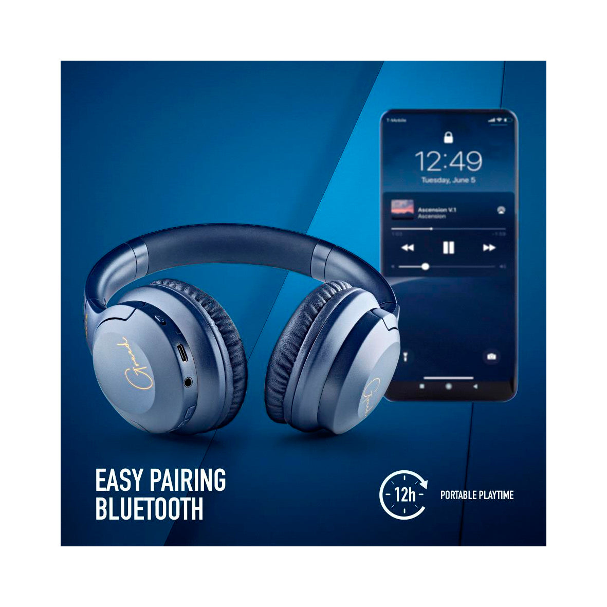 NGS - Artica Greed - Stereo Headphone Compatible with Bluetooth