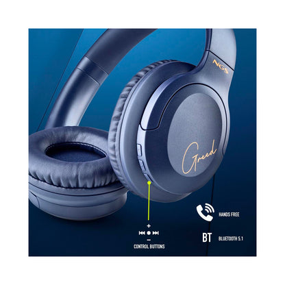 NGS - Artica Greed - Stereo Headphone Compatible with Bluetooth