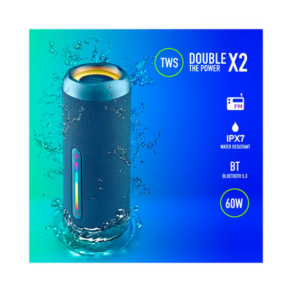 NGS - Roller Furia 3 -  Bluetooth Speaker - Blue