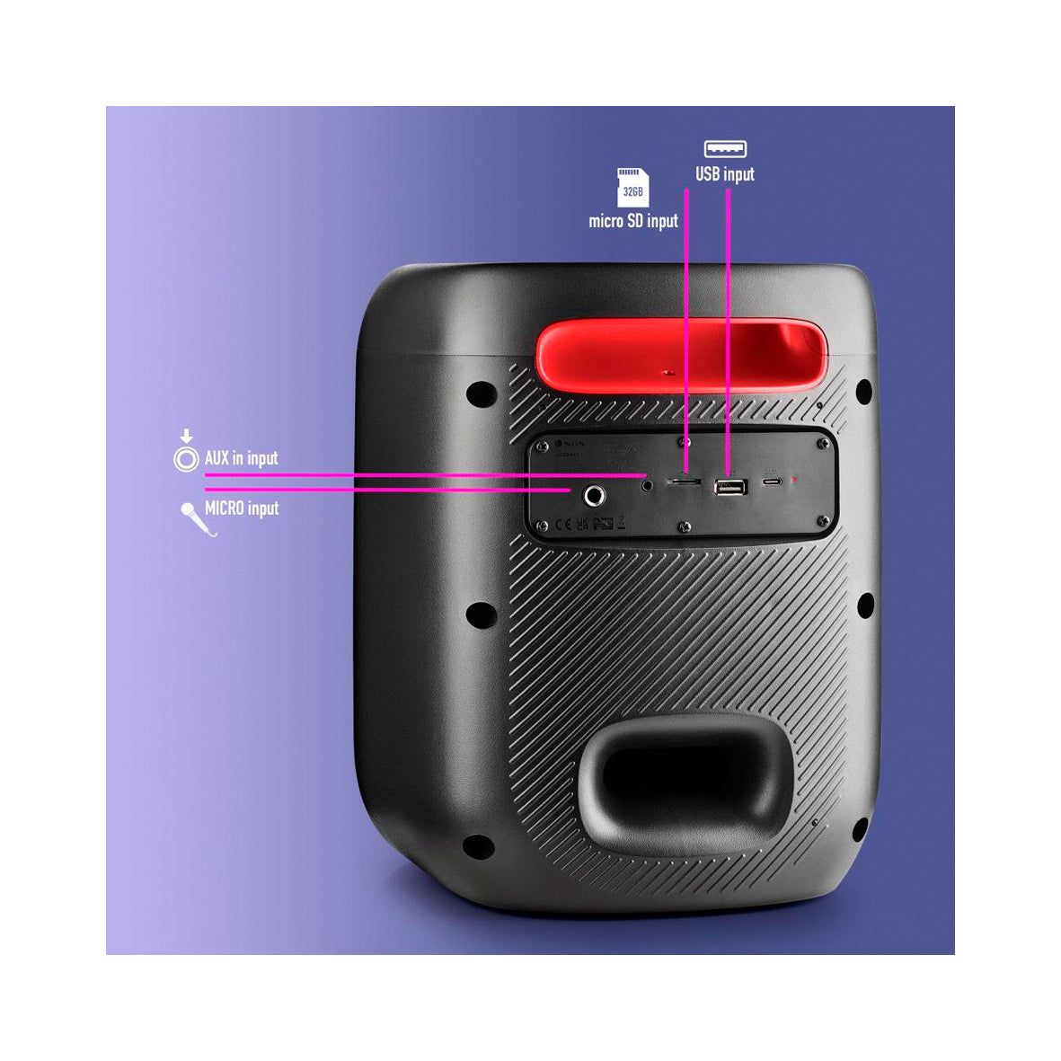 NGS - Wildswaggo Portable Speaker 80W